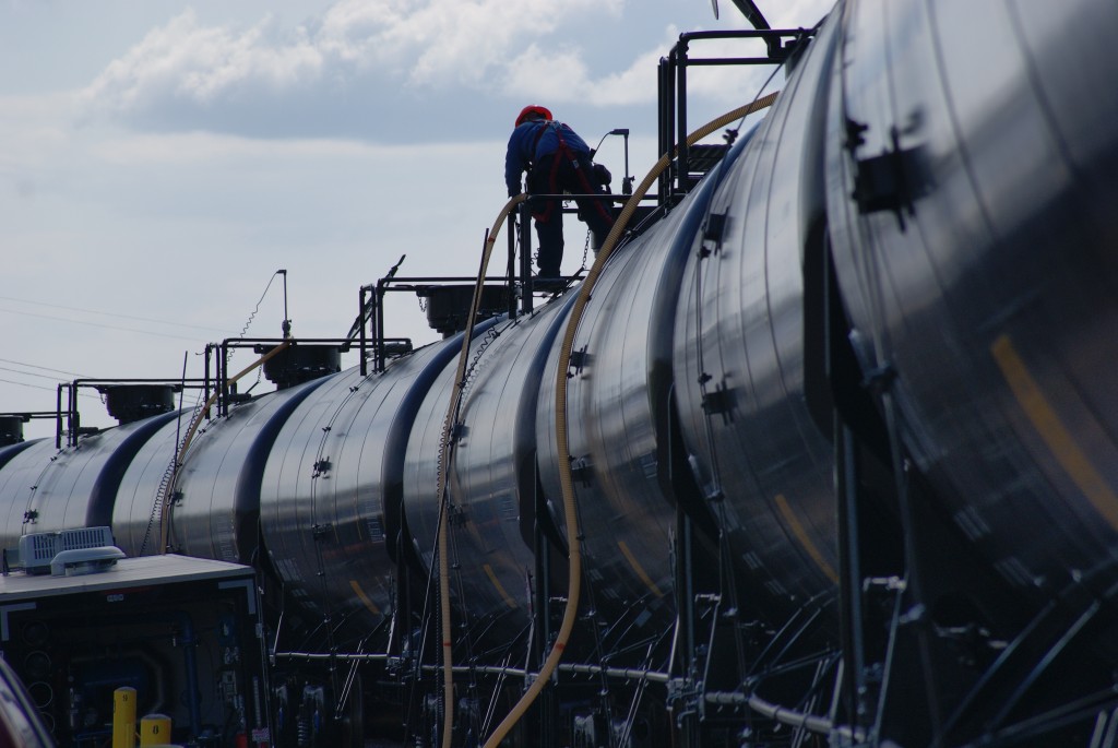 Meritage Midstream's first 99-car crude shipment is loaded at Black Thunder Terminal in Wyoming