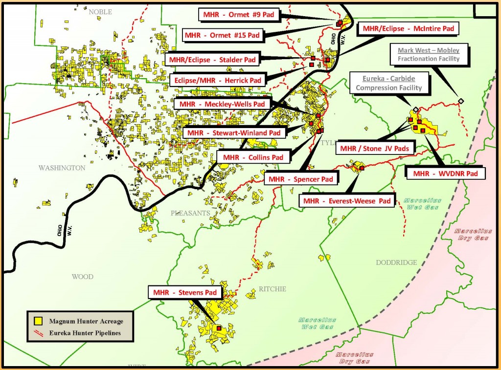 MHR Appalachia Pads Source: MHR October Presentation
