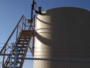 Energy stocks oil storage tank