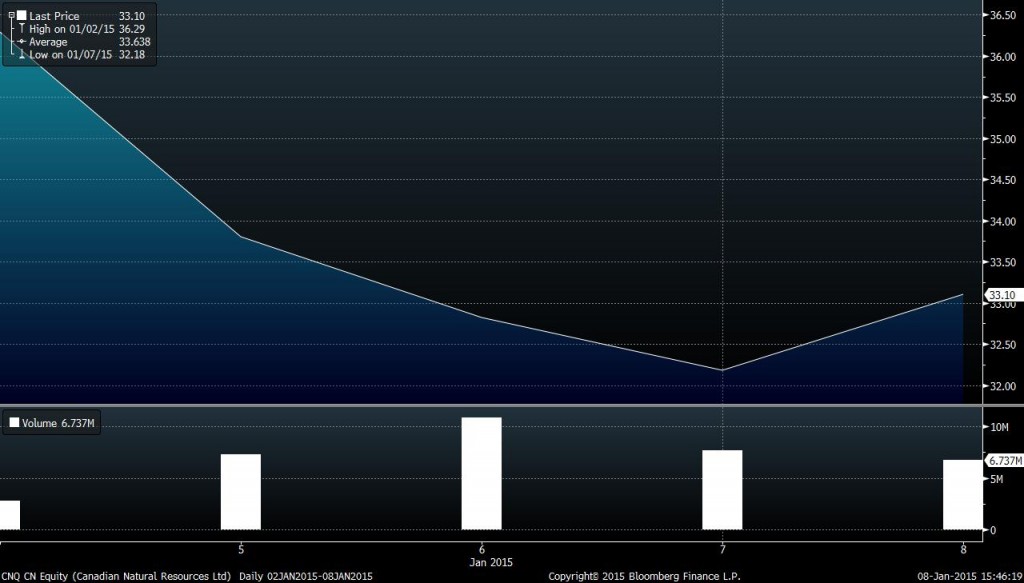 CNQ Stock 01 08