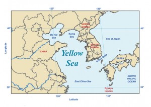 Bohai Sea Map NOAA