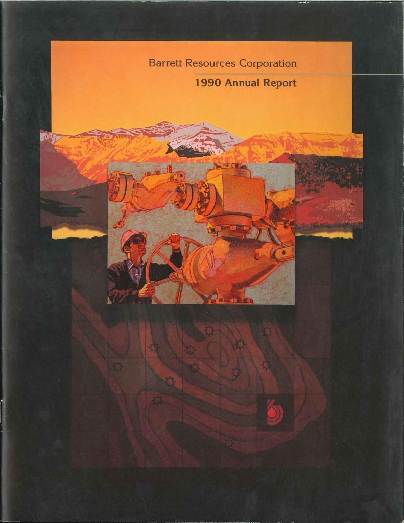 Barrett Resources 1990 Annual Report