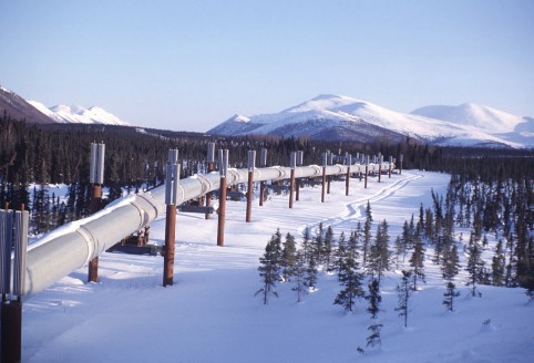 Trans-Alaska oil pipeline - billion barrels of oil Trans-Alaska oil pipeline