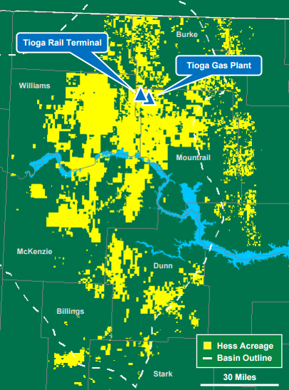 Hess Bakken Acreage Hess Bakken Acreage - Source: June 2015 Presentation