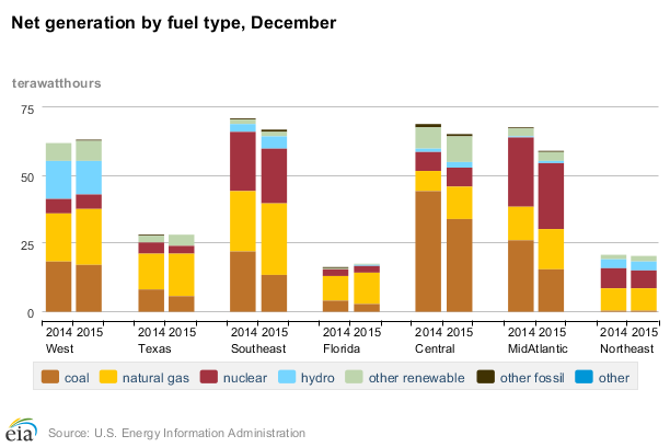 EIA Net Eletric Generation