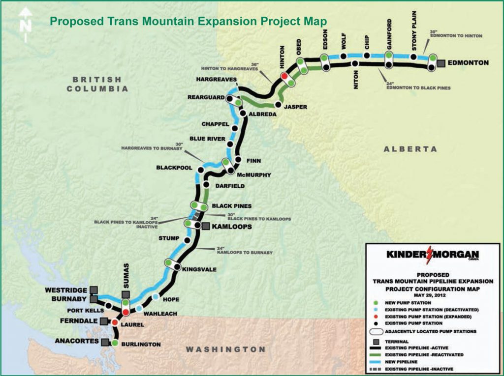 Energy Upside: kmi-kinder-morgan-proposed-trans-mountain-expansion