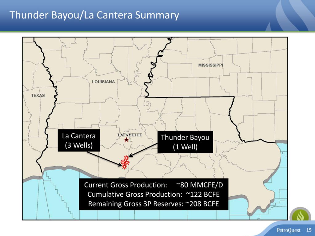 Thunder Bayou Well PetroQuest - Oil & Gas 360