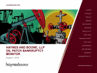 Haynes and Boone Releases Latest Edition of Bankruptcy Monitor