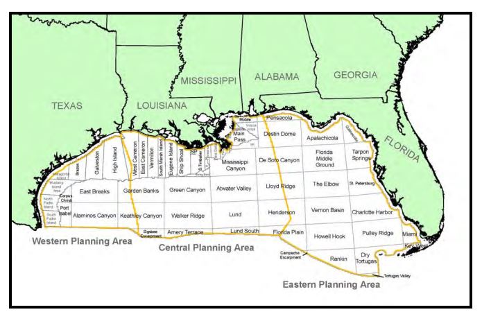 gulf of mexico block map Gulf Of Mexico Operators Prepare To Present The U S Government gulf of mexico block map