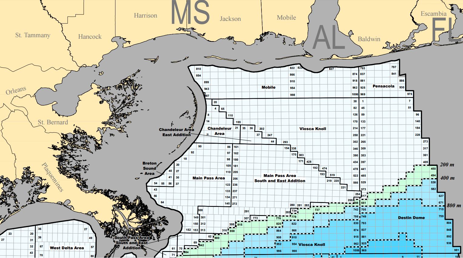 U.S. to offer 48 Million Acres in its Last Central Gulf of Mexico Oil & Gas Lease Sale