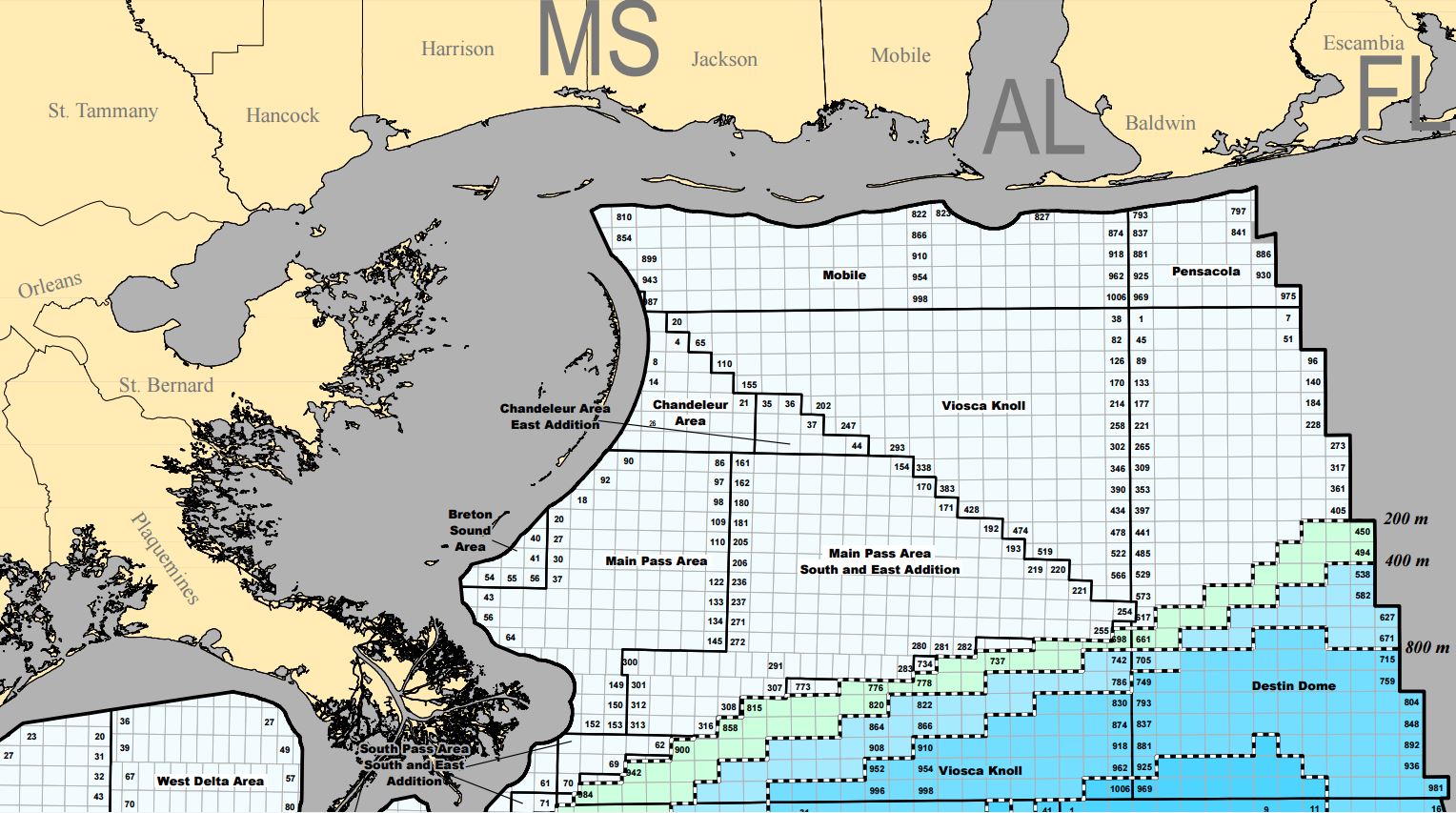 U.S. to offer 48 Million Acres in its Last Central Gulf of Mexico Oil & Gas Lease Sale U.S. to offer 48 Million Acres in its Last Central Gulf of Mexico Oil & Gas Lease Sale