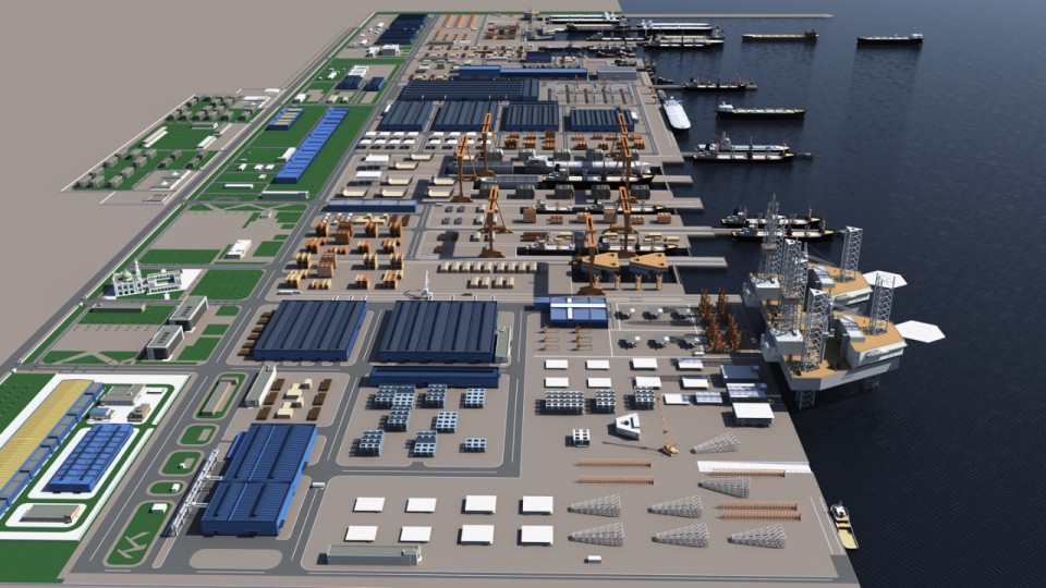Aramco Moving Ahead with Massive Shipyard Aramco Moving Ahead with Massive Shipyard