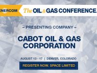 EnerCom’s Conference Day One Breakout Notes: Cabot Oil & Gas Corporation