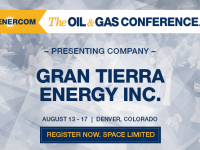 EnerCom’s 2017 Conference Day Three Breakout Notes: Gran Tierra Energy