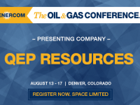 EnerCom’s 2017 Conference Day Two Breakout Notes: QEP Resources