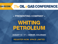 EnerCom’s 2017 Conference Breakout Notes: Whiting Petroleum