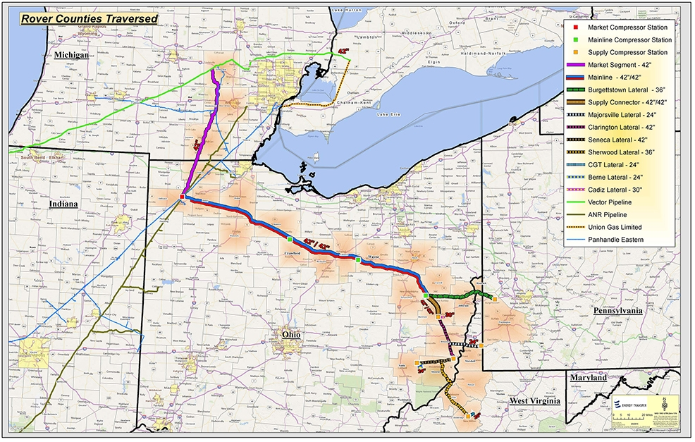 Energy Transfer Partners Sells $1.5 Billion Stake in Rover Pipeline Project to Blackstone