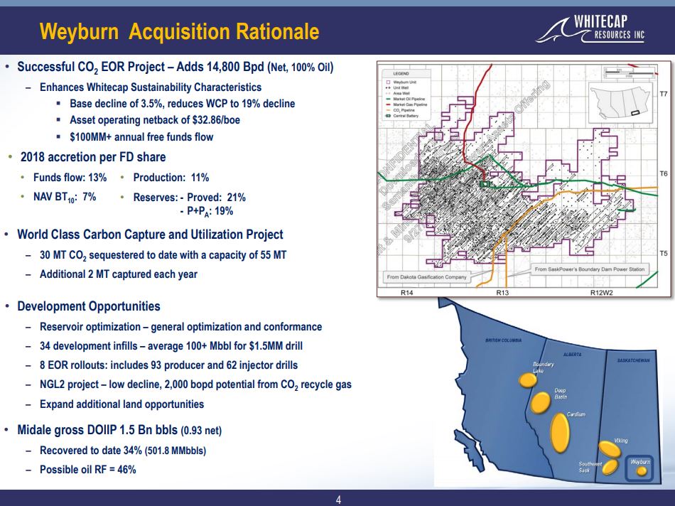 Whitecap Resources Inc. Closes $940 Million Saskatchewan Deal Whitecap Resources Inc. Closes $940 Million Saskatchewan Deal