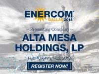 EnerCom Dallas 2018 Presenter: Alta Mesa Resources, Inc.