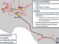 Cactus II Pipeline Primed with Contracts