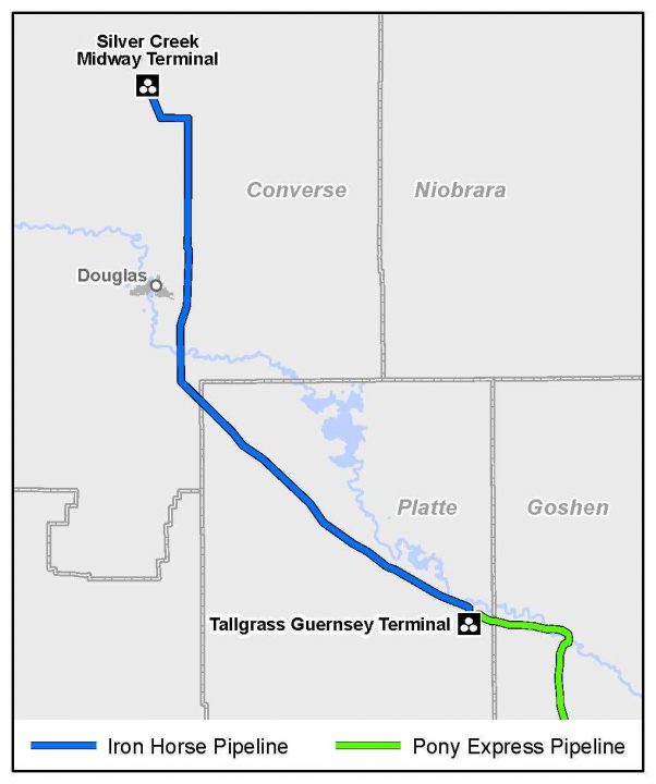 Silver Creek Partners, Tallgrass Energy Will Transport PRB Crude to Wyoming