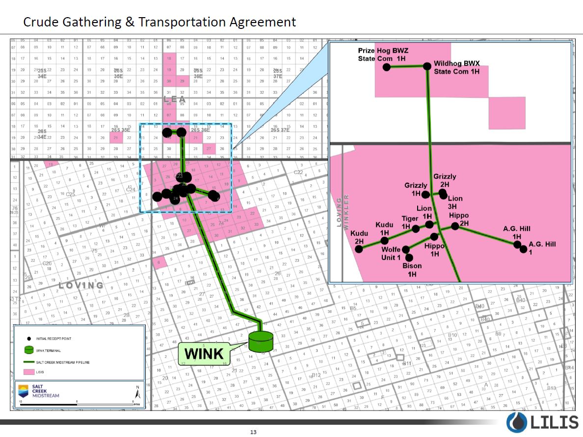 Lilis Adds Crude Gathering Capacity Lilis Adds Crude Gathering Capacity