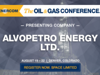Alvopetro to Present at The Oil and Gas Conference