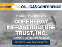 CorEnergy Infrastructure Trust to Present at The Oil and Gas Conference