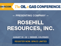 Rosehill Resources Presenting at The Oil and Gas Conference