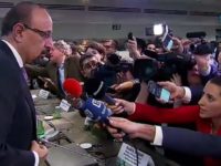 Khalid A. Al-Falih, Saudi Arabia’s minister of Energy, Industry & Mineral Resources speaks to reporters following the OPEC press conference Dec. 7, 2018.