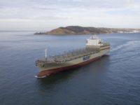 November 19, 2019 – Lurline, Lead Ship of Matson Kanaloa Class, on Sea Trials.