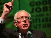 Sen. Bernie Sanders, seen in May 2019, has one of the most ambitious climate change plans among 2020 Democratic presidential contenders, but his opponents say it’s unrealistic. Alex Wong/Getty Images