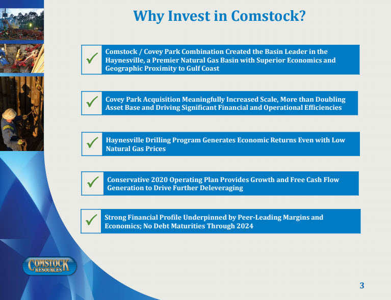 Comstock Resources Slide 3