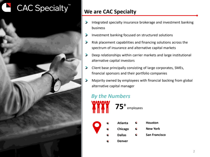 EnerCom Dallas – Capital Markets Panel – CAC Specialty and Tailwater Capitol -oilandgas360 Fig 2 EnerCom Dallas – Capital Markets Panel – CAC Specialty and Tailwater Capitol -oilandgas360 Fig 2