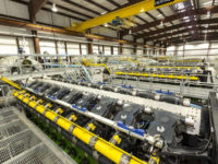 he new Sky Global Power One power plant west of Houston in Rock Island uses new technology from General Electric that stacks together natural gas-fired generation sets. The project includes six of GE's "J920