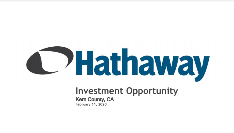 Hathaway LLC Investment Opportunity Slide 1 athaway LLC Investment Opportunity Slide 1