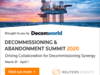 Reuters Events Release Executive Attendee List for Flagship Decommissioning and Abandonment Summit