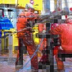 Oil Workers Offshore, Oil Rigs. -oilandgas360