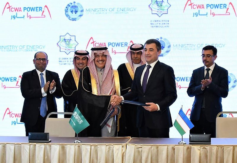 Saudi Arabias ACWA Power Uzbekistan sign 2.5bn energy agreements - oilandgas360