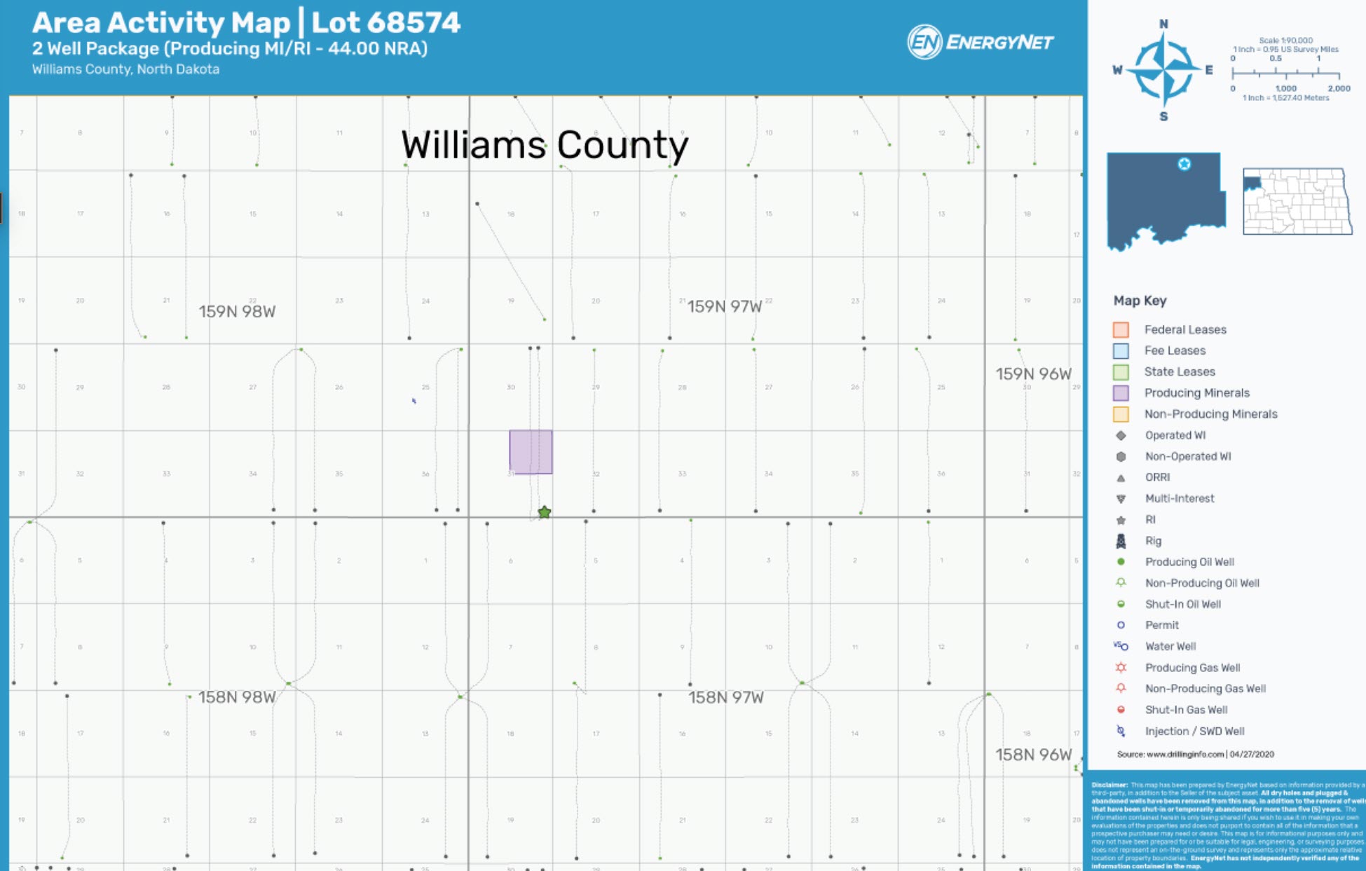 EnergyNet has been retained by Caddo Minerals Inc to offer for sale their 2 Well Package