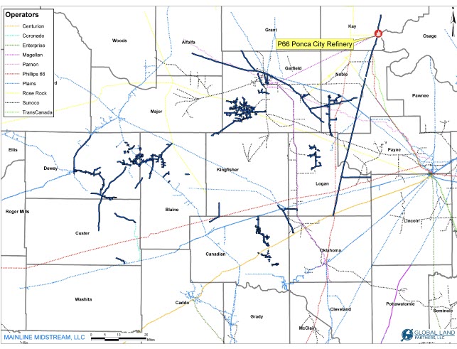 EnergyNet has been retained by Mainline Midstream LLC to offer for sale - 1000 miles of pipeline -oilandgas360