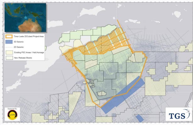 TGS Announces 2Dcubed Seismic Project to Cover License Round Acreage Offshore Timor-Leste - oilandgas360