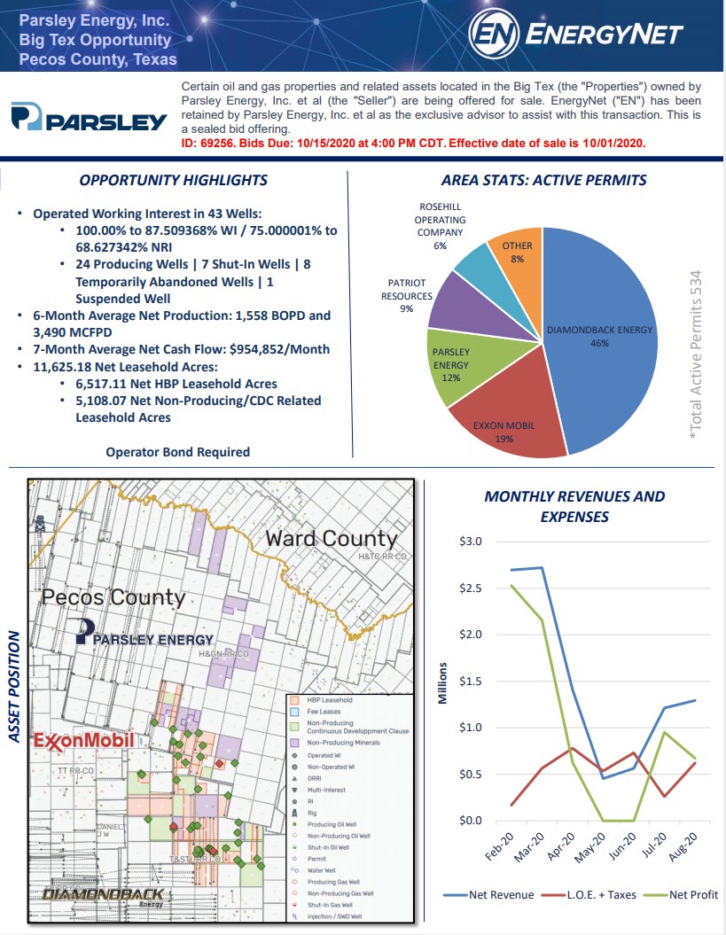 Parsley Energy - 43 Well - oilandgas360