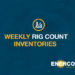 U.S. rig count had a decrease of 6 this week, at 613