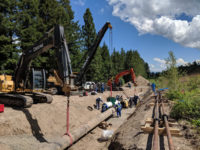 Work stops on Trans Mountain pipeline over safety concerns