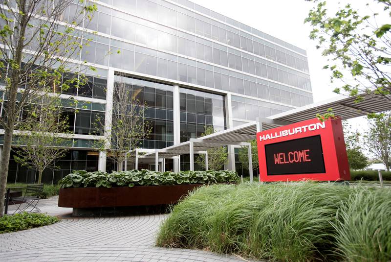 Halliburton points to oil industry recovery after profit beat