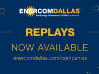 The Oil and Gas Industry: Growing Commitments to Financial and ESG Stewardship: Highlights and Presentations from EnerCom Dallas: The Energy Investment & ESG Conference on April 6-7