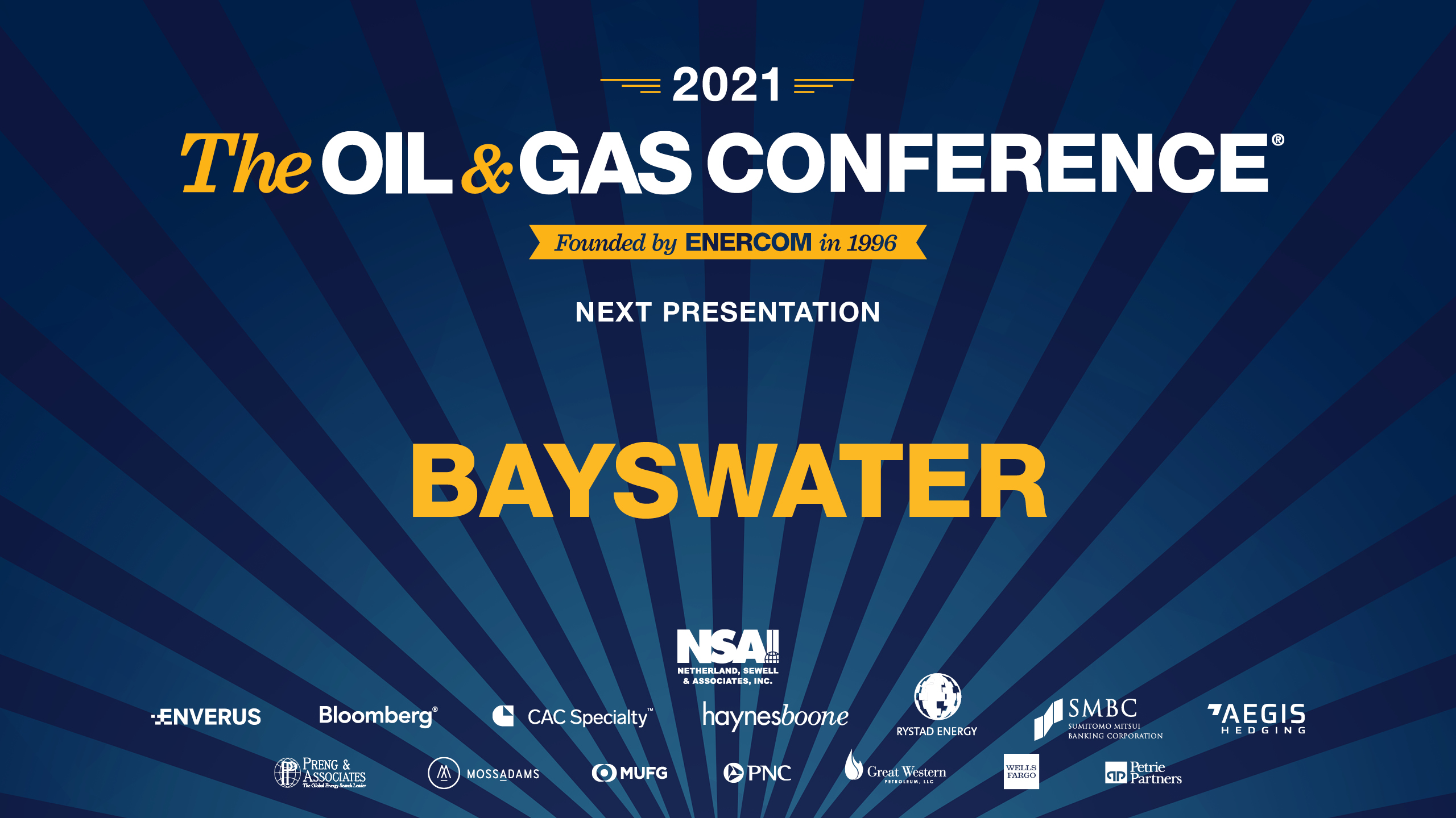 Exclusive: Bayswater at The Oil & Gas Conference- oil and gas 360
