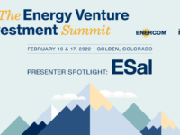 ESal presented at the 2022 The Energy Venture Investment Summit presented by EnerCom and Colorado School of Mines