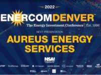 Exclusive: Aureus Energy Services at EnerCom Denver-The Energy Investment Conference®